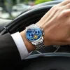 Armbandsur Nibosi Mens Watches Top Brand Luxury Fashion Watch for Men Chronograph Sport Waterproof Quartz Clock Relogio Masculino 221031