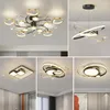 Avizeler Modern LED Kolye Lamba Yemek Masa Mutfak Mutfak Dimmabable Salon Yatak Odası Çatı Asılı Ev Dekoru Işık