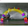 Free Ship Outdoor Activities Party Entrance gate 5x3m inflatable welcome arch with led light