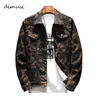 DiMusi Mens Jackets Fashion Men Anorak Hip Hop Street Wear Jackets Jackets Men's Camouflage Denim Veste Cowboy Coats 5xlya772 T190910