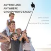 إكسسوارات صور الهاتف الخليوي اللاسلكي Bluetooth متوافق مع Selfie Stick Stick مصراع ثلاثي الأبعاد قابلة للطي Remote لـ iOS Android Hot