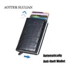 Wallets Rfid Smart Anti-theft Unisex Holders Business ID Card Case Fashion Soft Leather Automatically Pops Up Purses250c