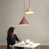 Pendant Lamps Modern Light Led Hanging Fixture Single Head Japanese Restaurant Bar Living Room El Hall Decor Iron Suspension Lamp