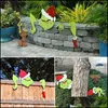 Christmas Decorations Christmas Tree Peeker Scpture Thief Hand Cut Out S Max Garden Decorations Outdoor Ornament Wall Stickers H1020 Dhdbs