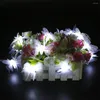 Snaren LED Vlinder Lichtslingers Decoratie 2m Kerstjaar Decoratieve Lampen Batterij Flitser Bloemenslingers USB Fairy Light