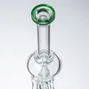 Énorme recycleur verre Bong base épaisse Dab plate-forme pétrolière bobine Bongs cage à oiseaux grand tuyau d'eau barboteur nid d'abeille Perc avec bol WP558