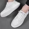 Sports shoes Leisure Board Shoes Men's Fashion Summer White Leather Versatile Casual Korean Version Breathable First Layer Cow