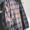 Men's Casual Shirts Winter Thick Woolen Shirt Men Fashion Retro Jacket Man Streetwear Wild Loose Long-sleeved Coat M-5XL