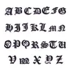 팔찌 팔찌 DIY에 대한 도매 오래된 영어 알파벳 문자 악어 매력 PVC 구두 방해물 매력