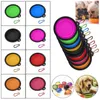 350 ml grande pieghevole cane gatto pieghevole ciotola in silicone portatile cucciolo contenitore per alimenti alimentatore esterno piatto ciotola cane accessorie DH98