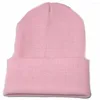 Ball Caps Mesh Hats For Men Warm Slouchy Hat Knitting Unisex Hip Winter Hop Ski Baseball Solid Black Cap Evaporating