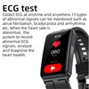 EP01 Smart Watch Mannen ECG HRV Hartslag Bloedsuiker Druk Zuurstof Monitoring Smart Band Armband Fitness Tracker