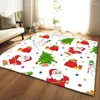 Tapis Cartoon Salon Enfants Tapis Rampants Flanelle Douce Anti-dérapant Table Tapis Chambre Chevet Enfants