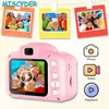 Digitalkameror Mini Cartoon Kids Po 2 Inch HD Screen Childres Video Recorder Camcorder Toys for Child Birthday Present 221101