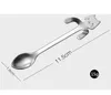 Stainless Steel Scoops Sturdy Humanized Streamline Design Coffee Tea Spoons With Long Handle Cat Spoon Popular 200pcs DAP512