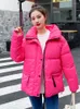 Women's Trench Coats 7 Colors Arrival Winter Parka Women Stand Collar Fashion Korean Style Female Padded Warm Coat Loose Oversize