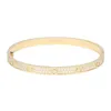 Bangle for Women Luxury Factory Directe verkoop van nieuwe sieraden kerstcadeaus modeontwerper Bracelet dames heren armbanden rosé gouden sieraden punkaccessoires