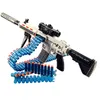 M416 Yumuşak Mermi Oyuncak Taban Tüfek Elektrikli Manuel 2 Mod Blaster Tabanca Atış Modeli CS Yetişkinler İçin Silahlar Çocuk Açık Hava Oyunları