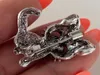 Mignon petit chat broches Pin Up bijoux pour femmes costume chapeaux Clips Antique bijoux en argent cadeau