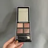 Branded 4 Colors Eyeshadow BITTER PEACH Makeup Eye shadow with brush palette Body Heat Matte shimmer Palettes cosmetic