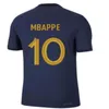 ベンゼマ 22/23 MBAPPE GRIEZMANN サッカーユニフォーム Frenchss KANTE POGBA ZIDANE GIROUD MATUIDI Kimpembe VARANE PAVARO equipement マイヨ・デ・サッカーシャツ メンズ キッズキットセット