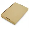 Hediye sargısı 20pcs Kraft Cardboard Telefon Packaing Kutusu Temperli Film Uçak Güç Bankası Kağıt Kutuları