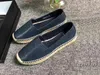 RealFine Dress Shoes 5A Y5650200 Espadrilles Fisherman Leather Shoes for Women Storlek 35-41