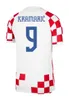 2022 World cup Croatia Soccer Jersey 22/23 Home 10 Modric 7 BREKALO #4 PERISIC Shirt Away #11 BROZOVIC #9 KRAMARIC #18 REBIC #17MANDZUKIC national team football Uniform
