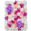 Fleurs décoratives 60 cm Hortensia Hortensea Rose Flower Mur artificiel pour décoration de mariage fond de bébé douche de bébé maison