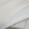 Cortina cortina de cortina moderna jacquard promo-prova solar voz para sala de estar com isolamento térmico Tulle translúcido gaze floral branco