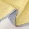 Blankets Super Soft Solid Color Waffle Knitted Skin-Friendly Fabric Summer Blanket And Quilted Quilt At Home Travel For Family