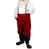 رجال مسارات عيد الميلاد Cosplay Cosplay Complay Adult Santa Claus Compender Phemsuit Festival Fancy Clothing Bodysuit Men Decor
