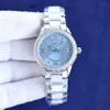 Donne guardano orologi meccanici automatici Ladies orologi da polso super luminoso Montre de Luxe Mother of-pearl Diarl Owatch impermeabile 50m