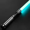 العصي LED ضوء العصي هدايا thysaber metal hilt rgb المبارزة الثقيلة مضامير القتال قتال ألعاب Jedi Saber 221031