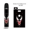 Anime Film Dekorasyon Kapağı Uwell Caliburn A3 Pod Sistemi için Cilt Sticker Sargı