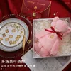 Gift Wrap Happy Word Pendant Pearl Small Metal Double Happiness With Souvenir DIY Accessories Chinese Decorative