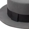 Beretti 202201-HH2060B 2022 lana primaverile Felf-brim Classic Fedoras Cap Men Women Panama Jazz Hat