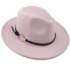 Boinas de lã simples mulheres outback fedora chapéu para inverno outono elegantlady disquete cloche wide brim jazz size 56-60cm