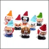 Party Favor Ups Electronic Pets Windup And Winding Walking Santa Claus Elk Penguin Snowman Clockwork Toy Christmas Child Gift Toys D Dhl6J