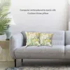 45x45cm yastık atma tekstil pamuk keten çiçek nakış kılıfı kapak kanepe araba yastığı oturma odası için çekirdek ev dekor