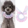 屋外用の犬用アパレルワイドアプリケーションコンパクトチェッカーパターン唾液タオル