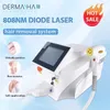 Skönhetsverktyg Diode Laser 808 NM 755 1064 Hud Ansiktsbehållning av hårborttagning