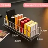 Opbergdozen Acryl Make -updoos Oogschaduw Cosmetische organizer Lipstick Poeder Blush Holder Partitie Afneembare desktop