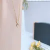 Eenvoudige en modieuze bloemen hanger ketting 18k Gold Ploated Luxury Accessories Noble Fengge geselecteerde geliefden geschenken Charmante FEMA3992298