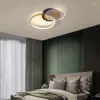 Kronleuchter Schlafzimmer Büro Lampe Decke Gold/Schwarz Nordic Wohnzimmer Einfache Moderne Atmosphäre Mode Esszimmer Beleuchtung