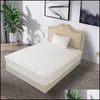 Matras Pad Matras Pad gewatteerd Anti Allergy Super Soft Protector/Pad/ER Drop Delivery 2022 Home Garden Textiel Beddengoed Supplies DHA6D