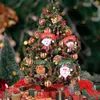 Decorações de Natal Drop Drop Drop Ornament Wratch Sign de boas -vindas Rattan Garland natal pendente home pendurado decoração artesanato de suprimentos