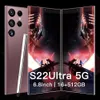 6.8 S22 Telefon komórkowy 16G 512GB 6G 128G 4G 5G Telefon komórkowy Oryginalny odblokowany smartfon Wbudowany styl