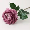 Decorative Flowers Simulation Oil Painting Big Rose Home Living Room Dining Table Wedding Decoration Fake Artificial High Quality