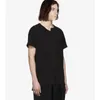 メンズTシャツメンズ半袖Tシャツ夏暗い不規則な丸い襟デザイン青年ファッショントレンドルーズ汎用性